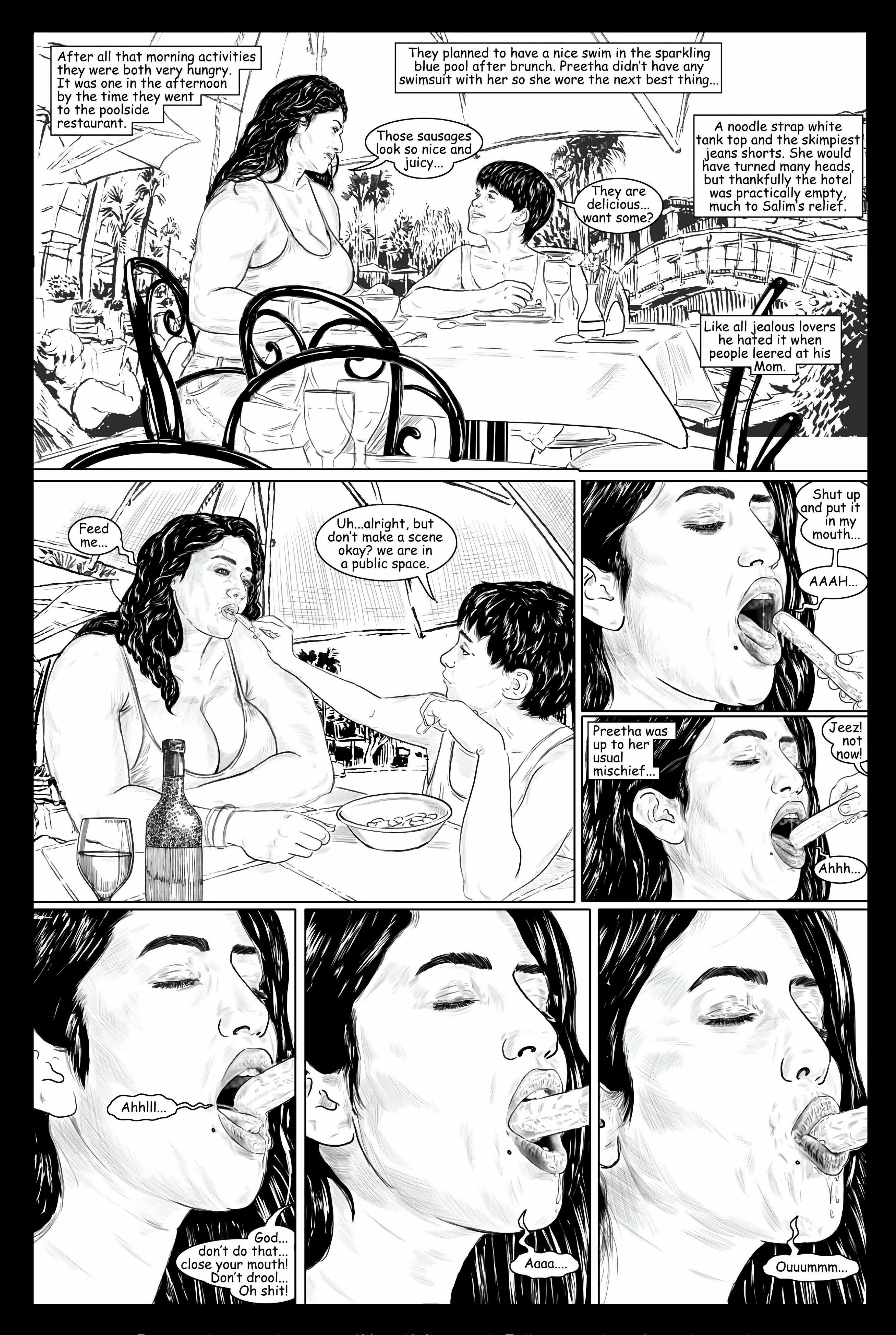 Honeymoon In Goa 4.1 - Amarsroshta page 12 hentai porn comic manga doujin